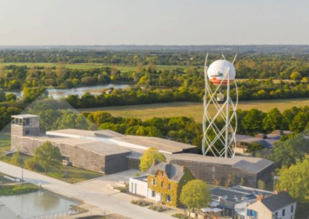 Montée en ballon à Terre d'estuaire Terre d'estuaire